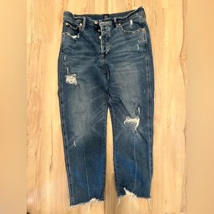 Happy Button Fly Jeans